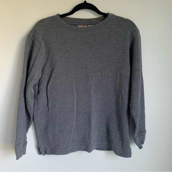 Vintage LL Bean Sweatshirt waffle - Picture 2 of 7